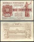 Portugal cédula MA10(a) - 10 CENTAVOS 1925 (CASA DA MOEDA)