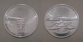 488ae KM#723 Portugal - 500 Escudos 1999 Macau (Prata)