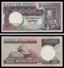 Angola AGO500(1973)u - 500 ESCUDOS 10 Junho 1973 Luíz de Camões