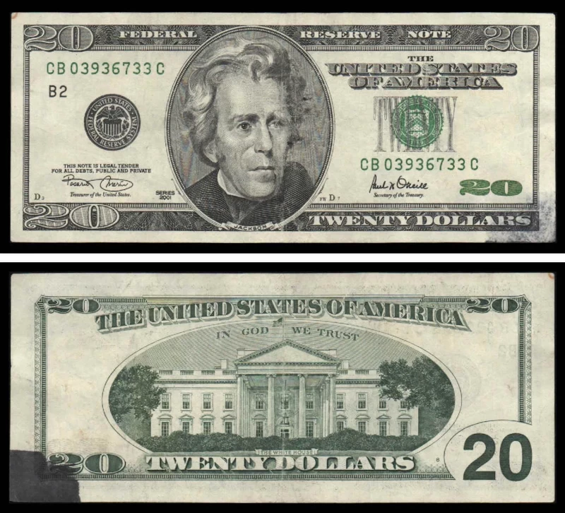 Estados Unidos América USA20(2001)EB (New York) - 20 DOLLAR 2004