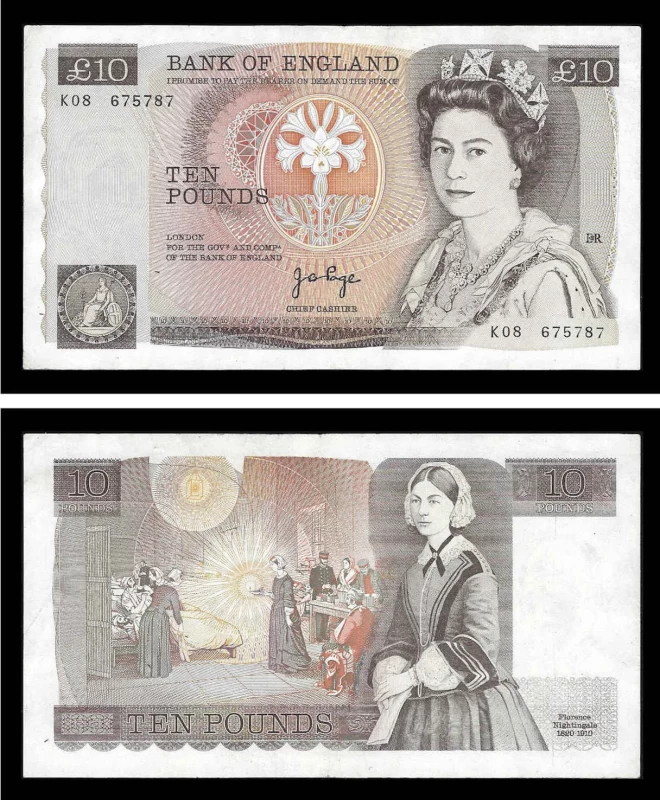 Great Britain GRB10(1975-80ND) - 10 POUNDS 1975-80ND