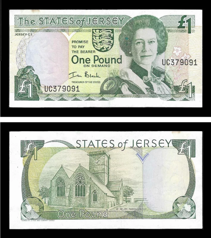 Jersey JER1(2000ND)e - 1 POUND 2000ND