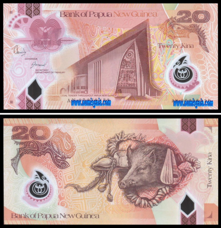 Papua Nova Guiné PNG20(2013ND) - 20 KINA 2013ND