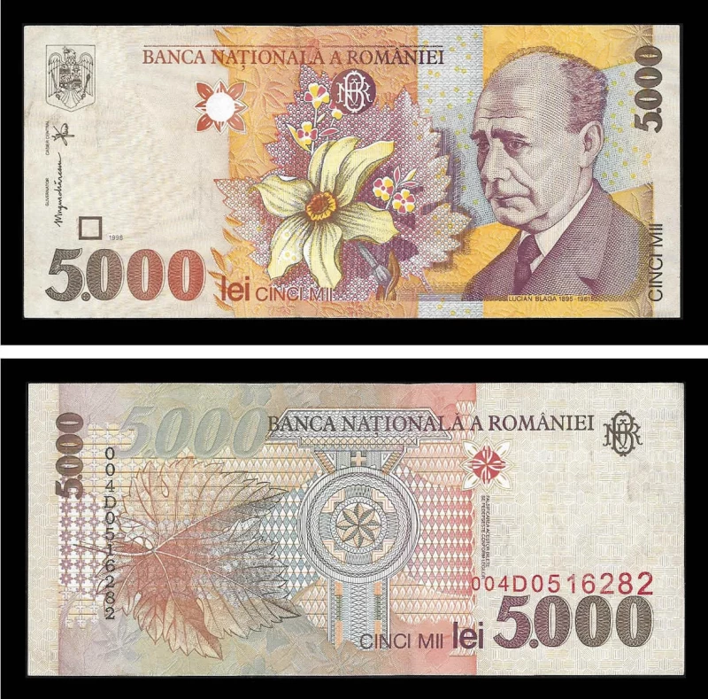Roménia ROM5000(1998)a - 5000 LEI 1998