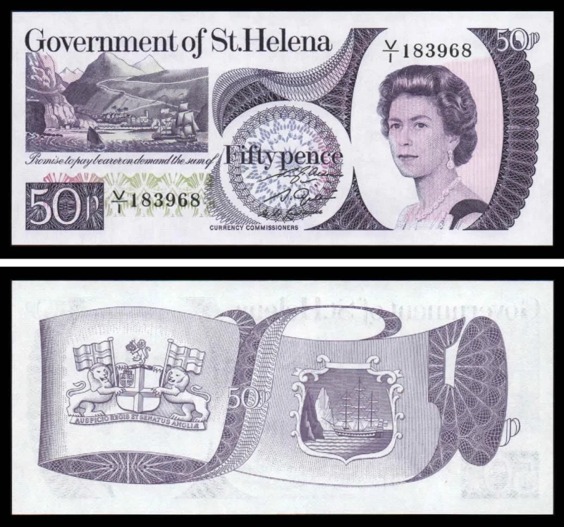 Santa Helena SHN 0.50(1979ND) - 0.50 POUND 1979ND