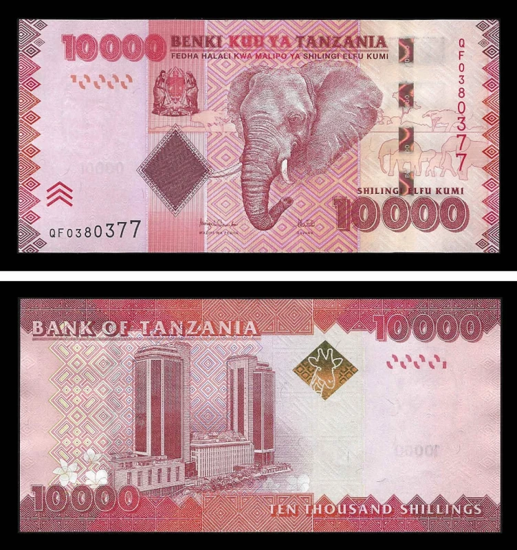 Tanzânia TZA10000(2025ND)d - 10000 SHILLINGS 2025ND