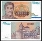 Yugoslávia YUG5000000(1993)j - 5000000 DINARA 1993